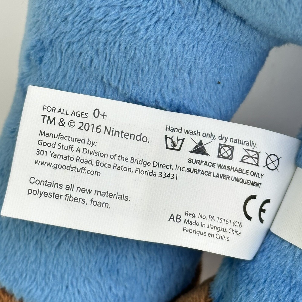 Nintendo Super Mario Plush 14.5" 2016 Good Stuff NWT Classic Collectible - Picture 4 of 6